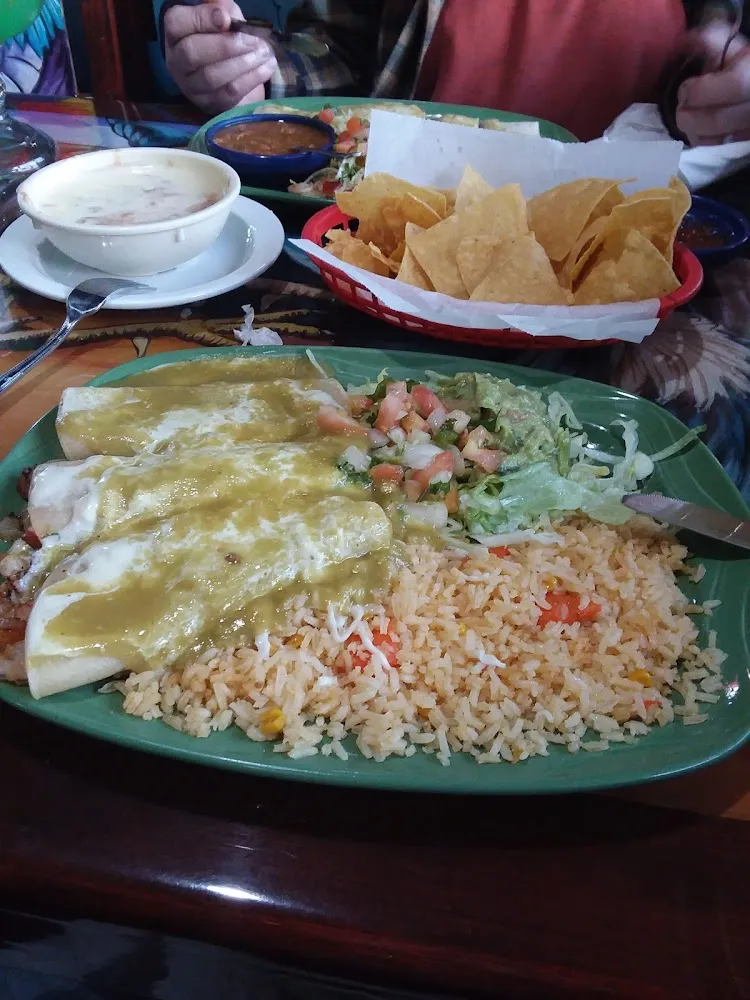 Enchiladas Verdes